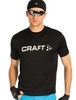 CRAFT ACTIVE RUN LOGO мужская беговая футболка - 2