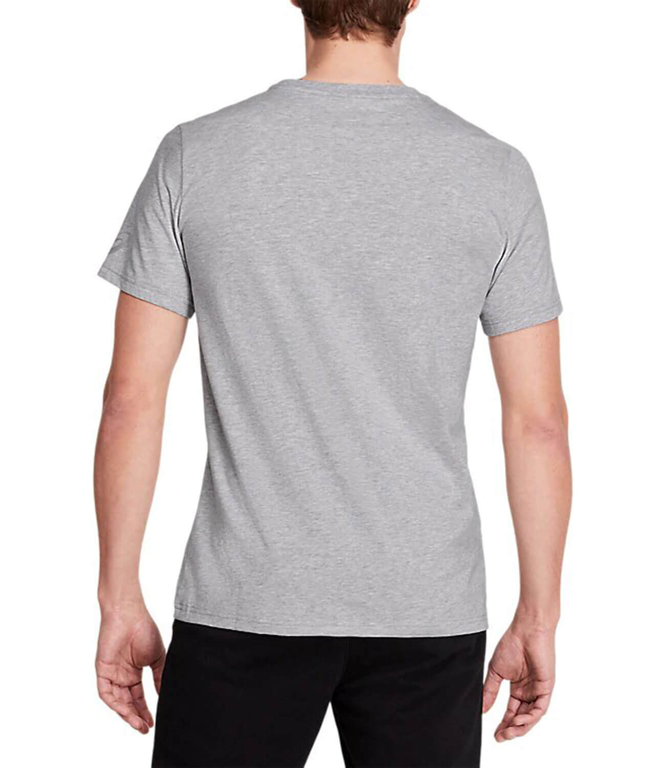 Asics Katakana Graphic Tee футболка для бега мужская серая - 2