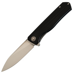 Фото Складной нож Petrified Fish Forward Black, сталь D2, рукоять G10