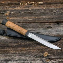 Фото Нож АиР Бурятский средний,сталь 95х18, рукоять береста