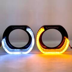 Ангельские глазки i8-L-WY 3.0" плоский + поворотник