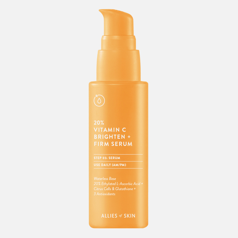 СОЮЗНИКИ КОЖИ Укрепляющая сыворотка с 20% витамином C / ALLIES OF SKIN 20% Vitamin C Brighten + Firm Serum, 30 мл