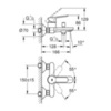 GROHE BauEdge 23605000 Смеситель для ванны