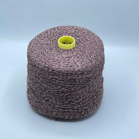 Бобинная пряжа, Frescolino, 500м, 100%Лен, Мультиколор, 39992