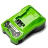 Быстрое зарядное устройство Greenworks  Арт. 2946407, 24V, 4А — фото 3
