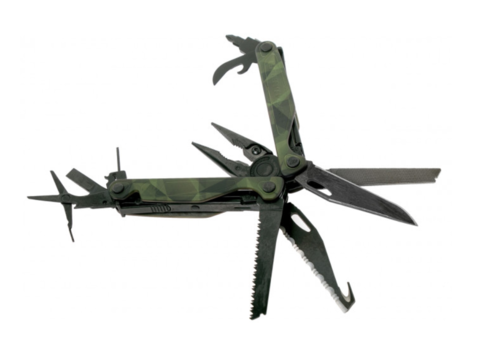 Мультитул Leatherman Charge Plus Forest Camo, 19 функций (832710) | Multitool-Leatherman.Ru