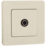 Розетка TV (телевизионная) - Legrand Inspiria - проходная - слоновая кость — фото 8