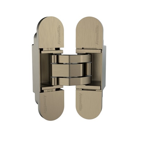 Петля скрытой установки ARMADILLO U3D6002.TG AB бронза /49669/ (1шт)