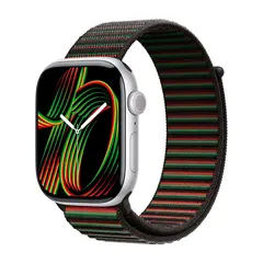 Умные часы Apple Watch Series 11 GPS, 46mm, Silver Aluminium Case with Black Unity Sport Loop