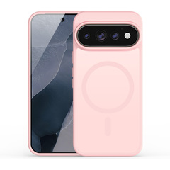 Матовый чехол светло-розового цвета с MagSafe для Google Pixel 11 Pro XL, 10 Pro XL и 9 Pro XL, серия Yind Series от Dux Ducis