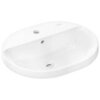 Hansgrohe Xuniva U 60161450 Раковина встраиваемая 550х450 с отверстием под смеситель и переливом, белый