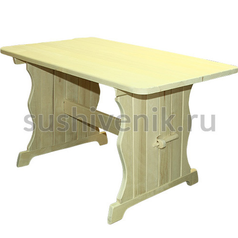 Стол из осины, 180*55*70 см - 3