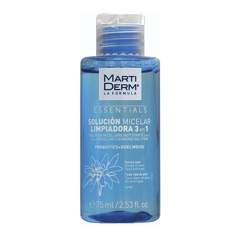 Мицеллярный очищающий раствор MartiDerm Micellar Cleansing solution 75 мл