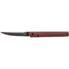 Фото Складной нож CRKT CEO Burgundy, сталь D2, рукоять микарта