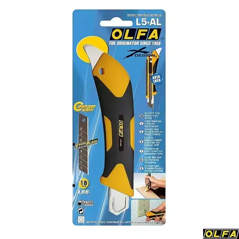 OLFA Autolock, 18 мм, нож (OL-L5-AL)