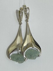 Тефия (серьги из серебра)