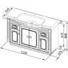 Aquanet 182009 Тумба под раковину