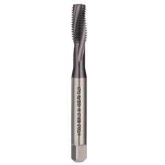 Метчик М 8,0х1,25 (Машинный, винт.) DIN371 HSSEPM-TiALN 6h C/2-3P R15 90мм a=6,2 H-Tools 36178FHT