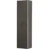 BelBagno DUE-1500-2A-SC-GM-P DUE Шкаф подвесной с двумя распашными дверцами с доводчиками, с двумя полками, универсальный ,Оружейная сталь, 400x300x1500