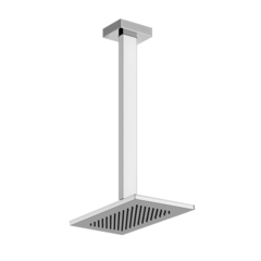 Gessi Rettangolo 20150#031 Верхний душ для потолочного крепления 216x140мм, высота от 115 до 1865мм, цвет: хром фото