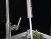 BelBagno Nova BB-LAM38-IN Смеситель для кухни с выдвижным изливом, цвет: серый