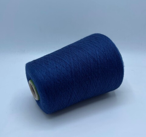 Loro Piana (пр.Италия) арт. Top Roual, 2/60 3000м/100гр,70% Кашемир 30%Шелк,цвет-Синий, арт.22123
