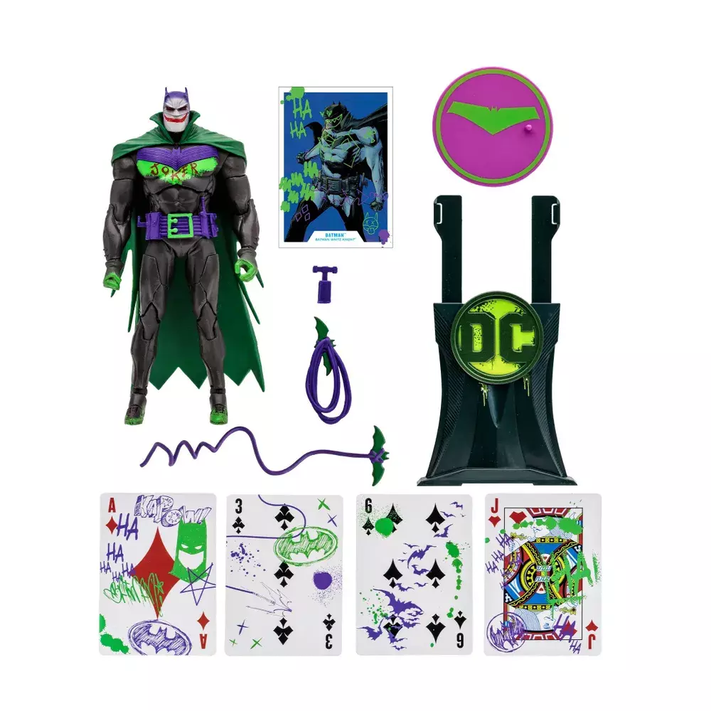 DC Мультивселенная фигурка Бэтмен Jokerized Gold Label