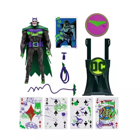 DC Мультивселенная фигурка Бэтмен Jokerized Gold Label