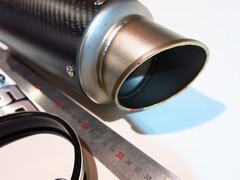 Глушитель SC Project 61мм 370мм карбон