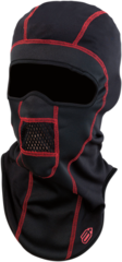 Windshield balaclava / Черный-красный