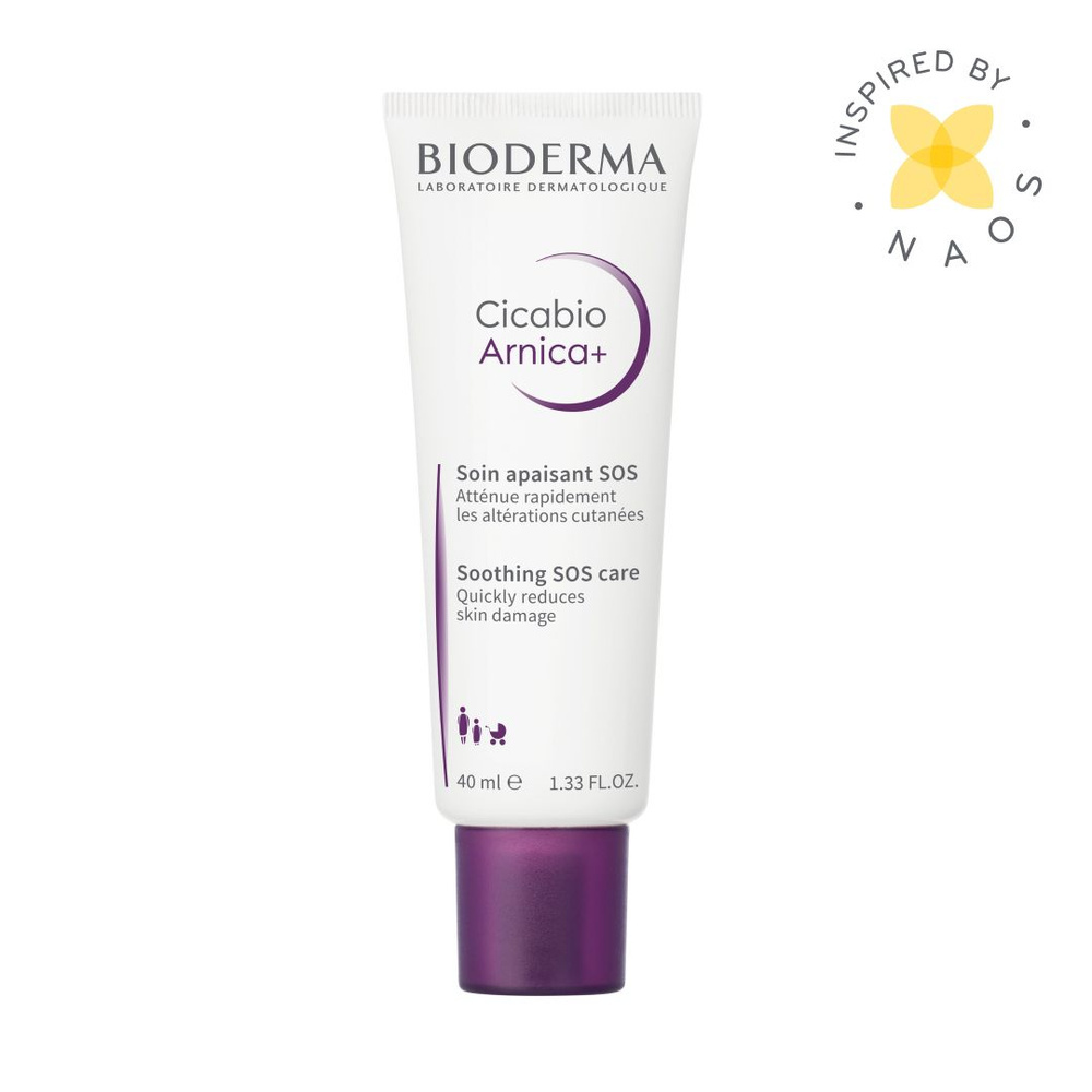 Крем против образования синяков Bioderma Cicabio Arnica+, 40 мл