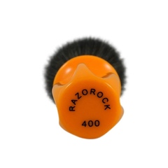 Помазок RazoRock 400 Noir Plissoft синтетика оранжевый