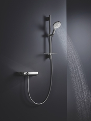 Душевой гарнитур RainShower SmartActive 130 круглый ручной душ, 3 режима струи, душевая штанга 600 (26546000)