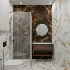 Керамогранит Global Tile Alpica 600х600 мм темно-коричневый