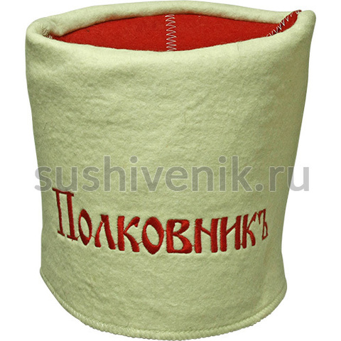 Папаха Полковник белая - 6