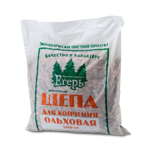 Щепа для копчения "Егерь" ольховая 500гр.