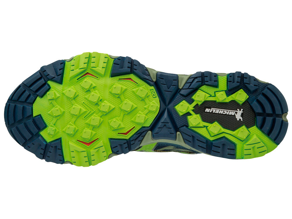 Беговые кроссовки мужские Mizuno Wave Mujin 4 GoreTex синие - 2