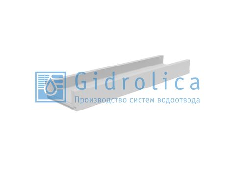 Лоток водоотводный бетонный коробчатый (СО-200мм) КП 100.26 (20).10(6,5)-BGF