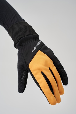Перчатки лыжные Nordski Motion WS унисекс black-orange