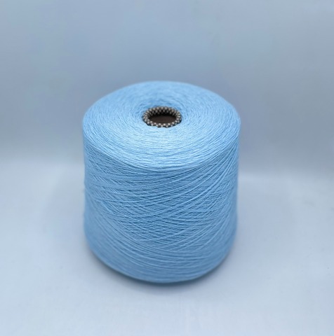 Cariaggi (пр. Италия) арт-Marte, 2/28 1400м/100гр, 70% Меринос, 20% Шелк, 10%Кашемир, цвет- Голубой (386/227), арт.36702