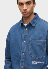 Рубашка джинсовая KARL LAGERFELD JEANS Regular Denim Shirt