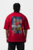 Футболка Ring × Boxraw Roberto Duran Oversized Красный