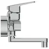 Ideal Standard Ceraplan BD241AA Настенный смеситель для раковины с трубчатым поворотным изливом 110 мм