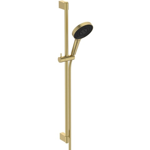Ideal Standard Solos A7898A2 Душевой гарнитур со штангой 900 мм PVD Brushed Gold (Шлифованное Золото)