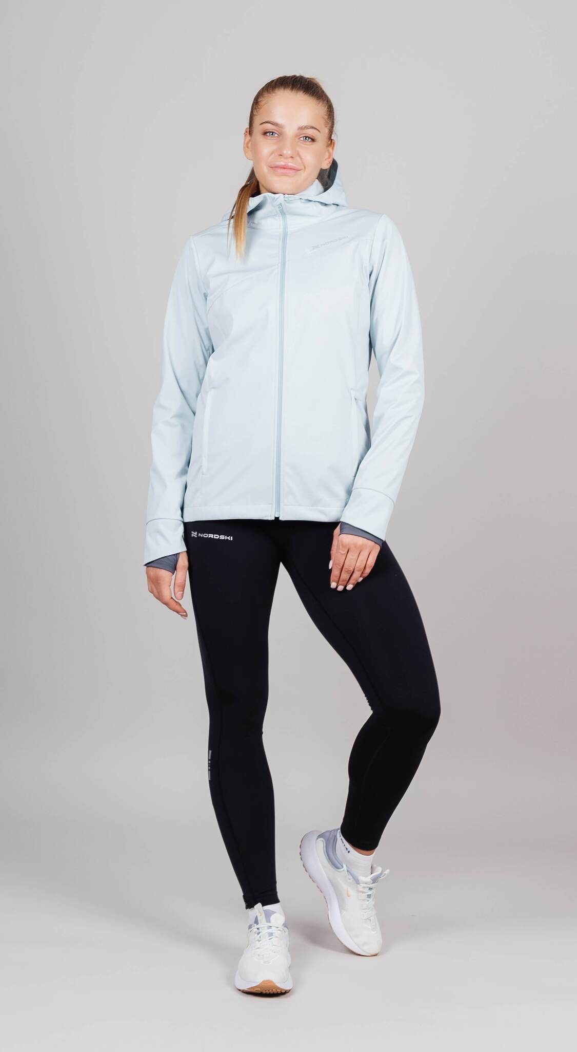 Женский беговой костюм Nordski Warm aqua