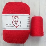 Пряжа Aurum Cashmere 911 алый