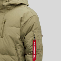 Пуховик Alpha Industries Long Puffer Parka OG-107 Green (Зеленая)