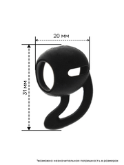Амбушюры для наушников Apple AirPods Pro (с заушиной) v2 (Чёрный)
