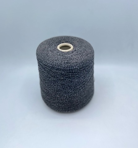 New Mill (пр.Италия), art.Gamma mouline 2/1450 725м/100гр. 35% меринос, 20% кашемир, 30% вискоза, 15% полиамид, цвет-Темно-серое мулине(71/74), арт.28479