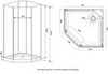 Timo Ilma ILMA709 Душевая кабина 90x90